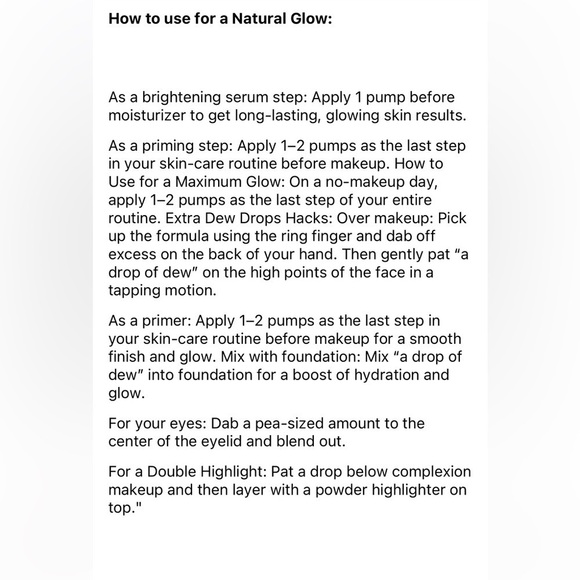 Mini Glow Recipe x Sephora Watermelon Glow Niacinamide Dew Drops Serum - Picture 5 of 7